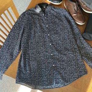 Mens Size XL Slim Fit Dress Shirt